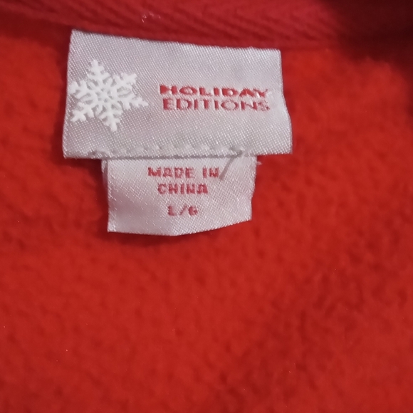 Holiday Editions Red Vest with Snowman Embroidery - Picture 3 of 5